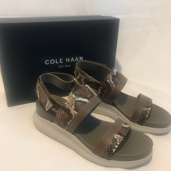 cole haan roccia snake print
